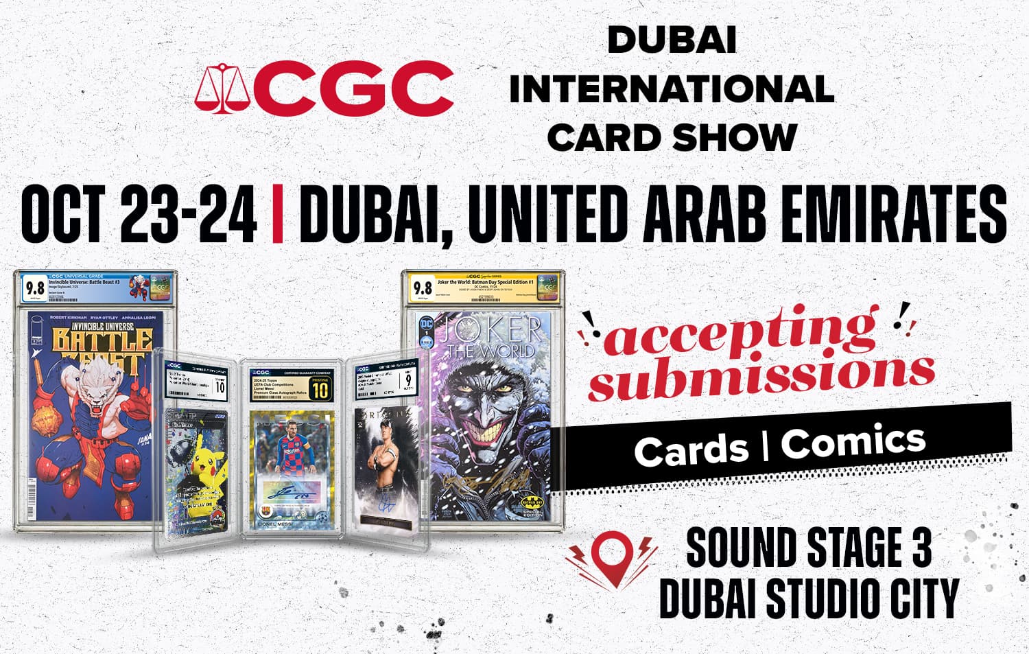 PR26-2289 Dubai Card Show Event Graphics Article