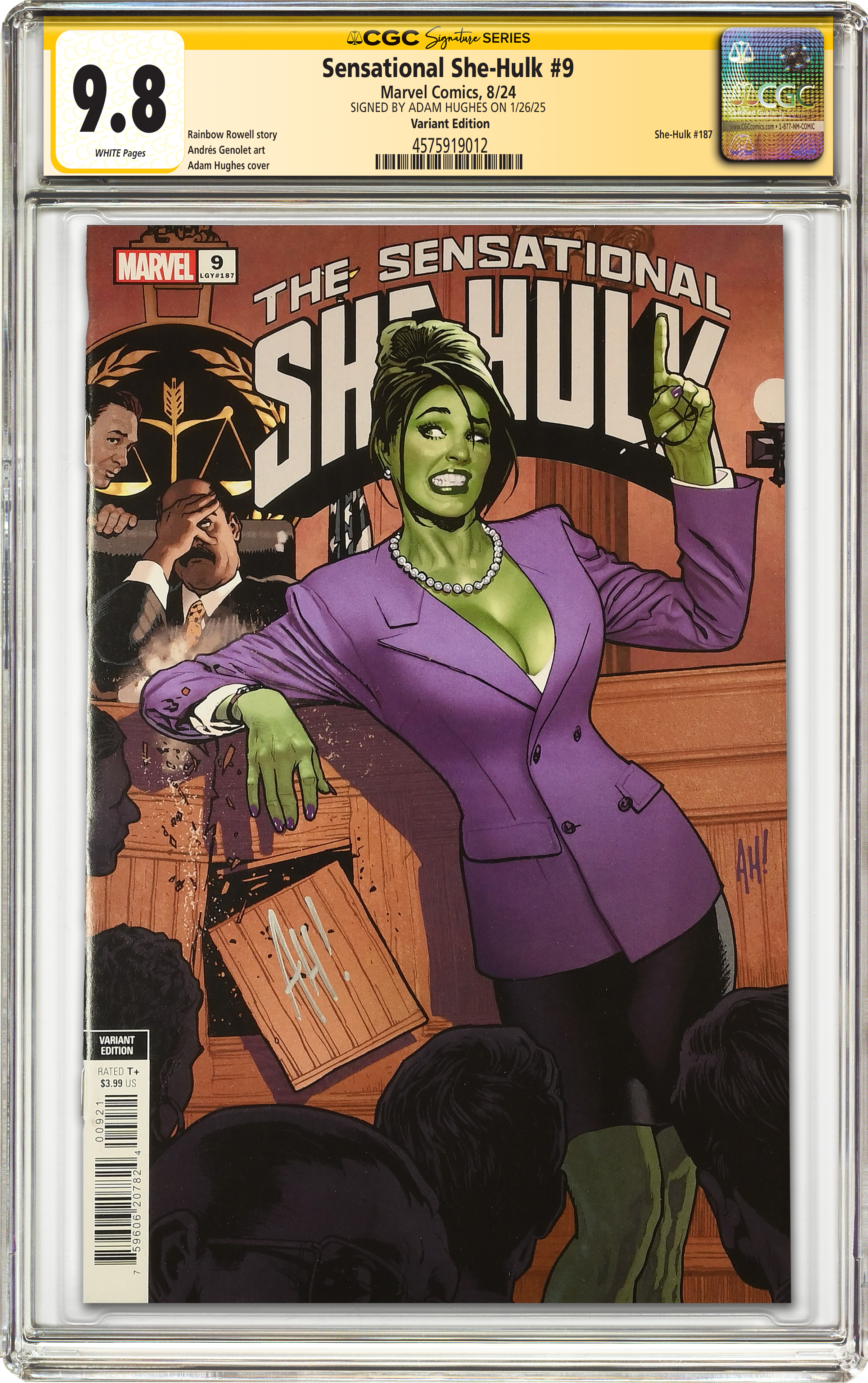 CGC Announces Private Signing with Adam Hughes