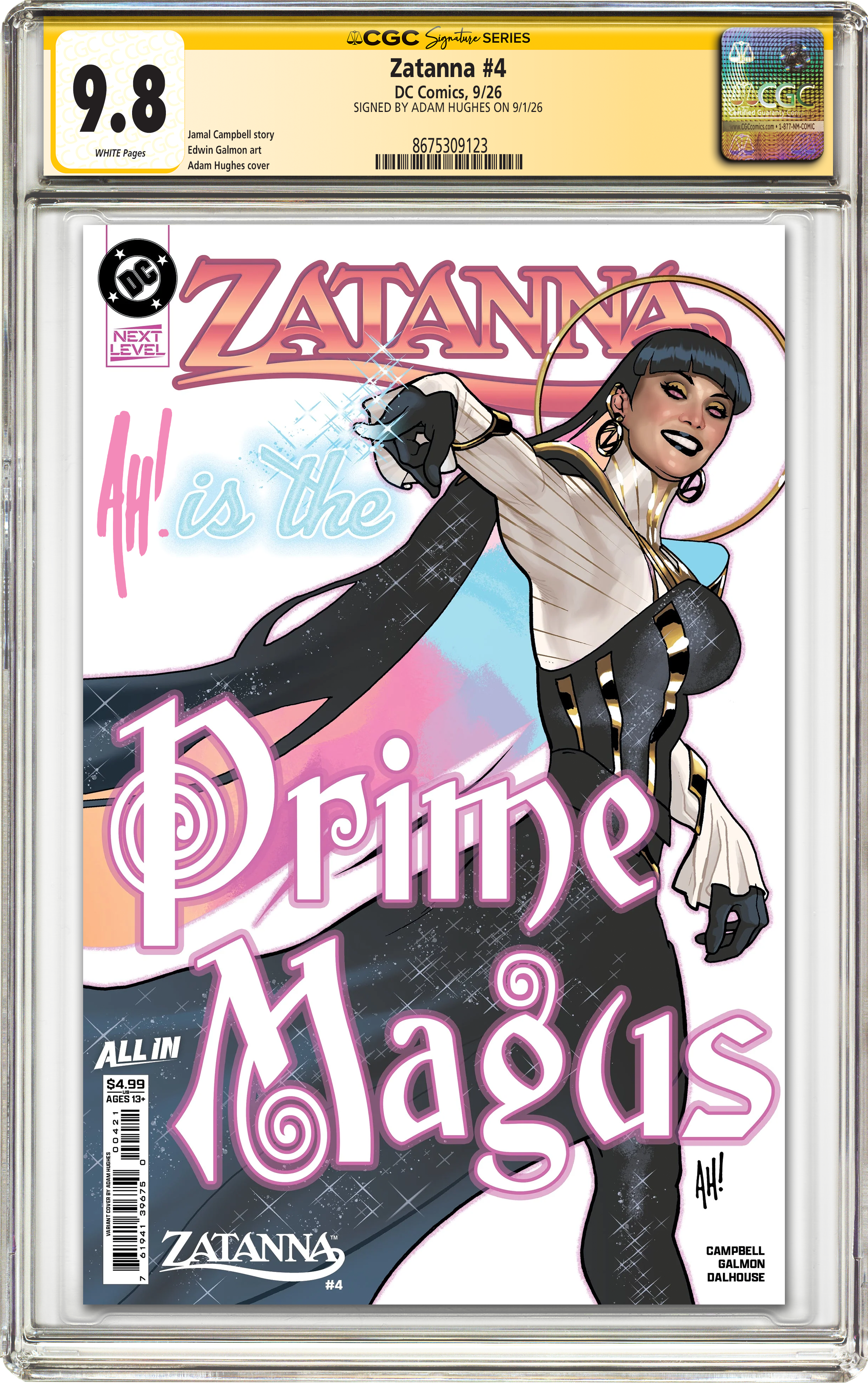 CGC Announces Private Signing with Adam Hughes