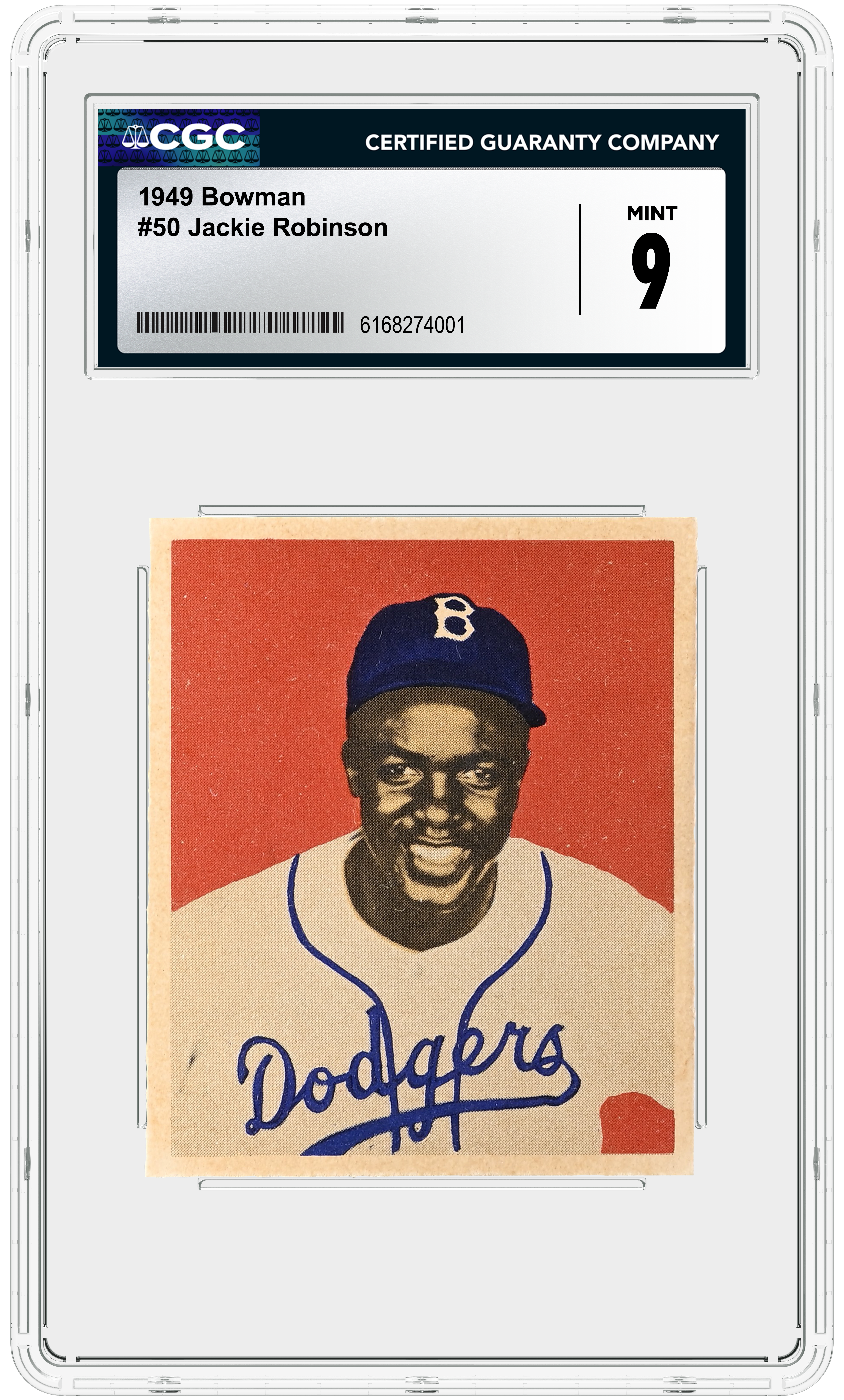 Jackie Robinson 9 6168274001 OBV