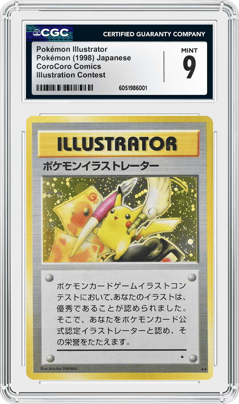 Pokemon Illustrator Graded CGC 9_6051986001_front