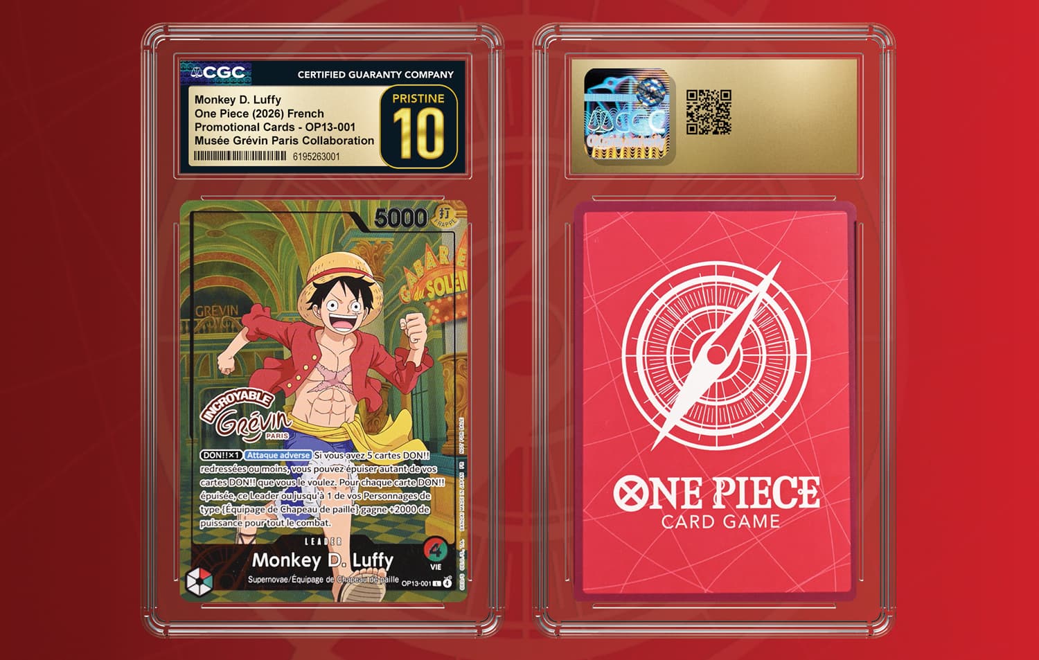 Grevin One Piece Promo Header