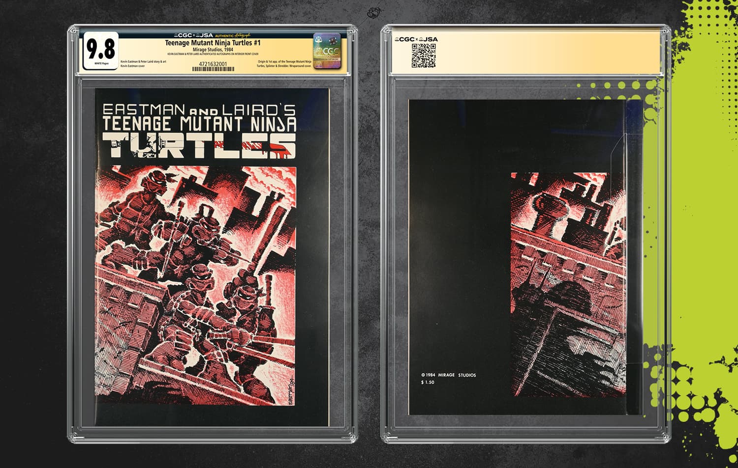 CGCxJSA TMNT #1 in Hake's Auction