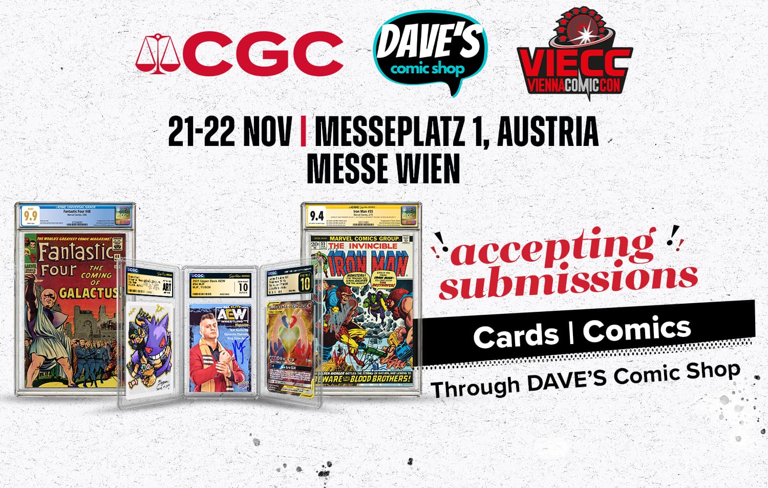 CGC Accepting Submissions at Vienna Comic Con