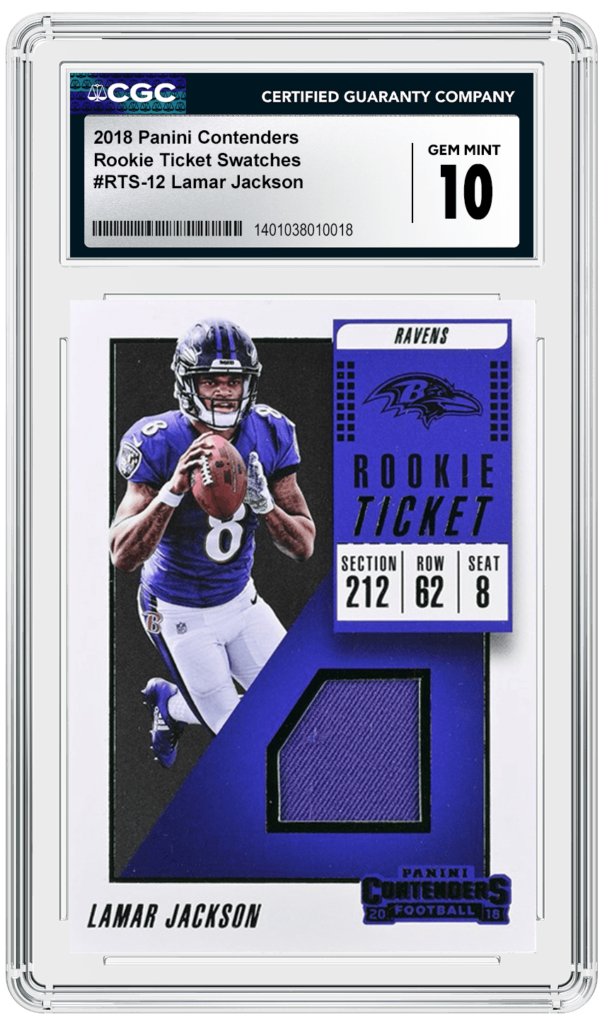 Lamar Jackson 10 1401038010018