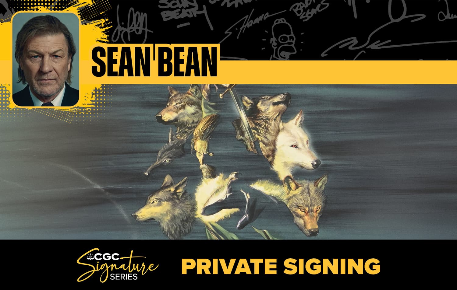 CGC Announces Private Signing with Actor Sean Bean