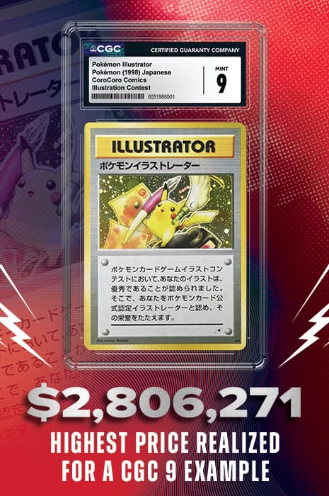 Illustrator Graded CGC 9 $2.8 Million Portrait