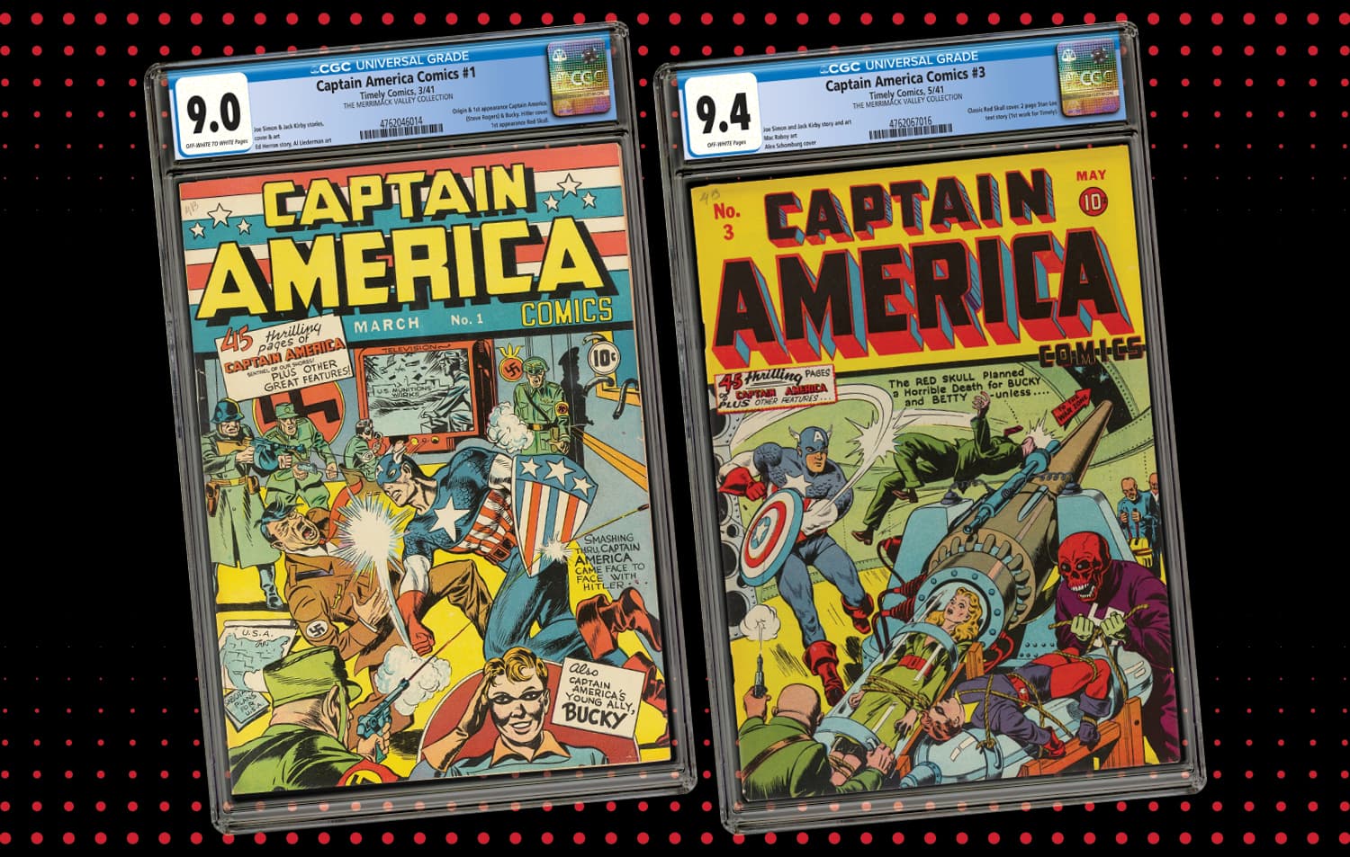 Captain America Comics #1, Certified by CGC, Realizes $716,750 in Heritage Sale