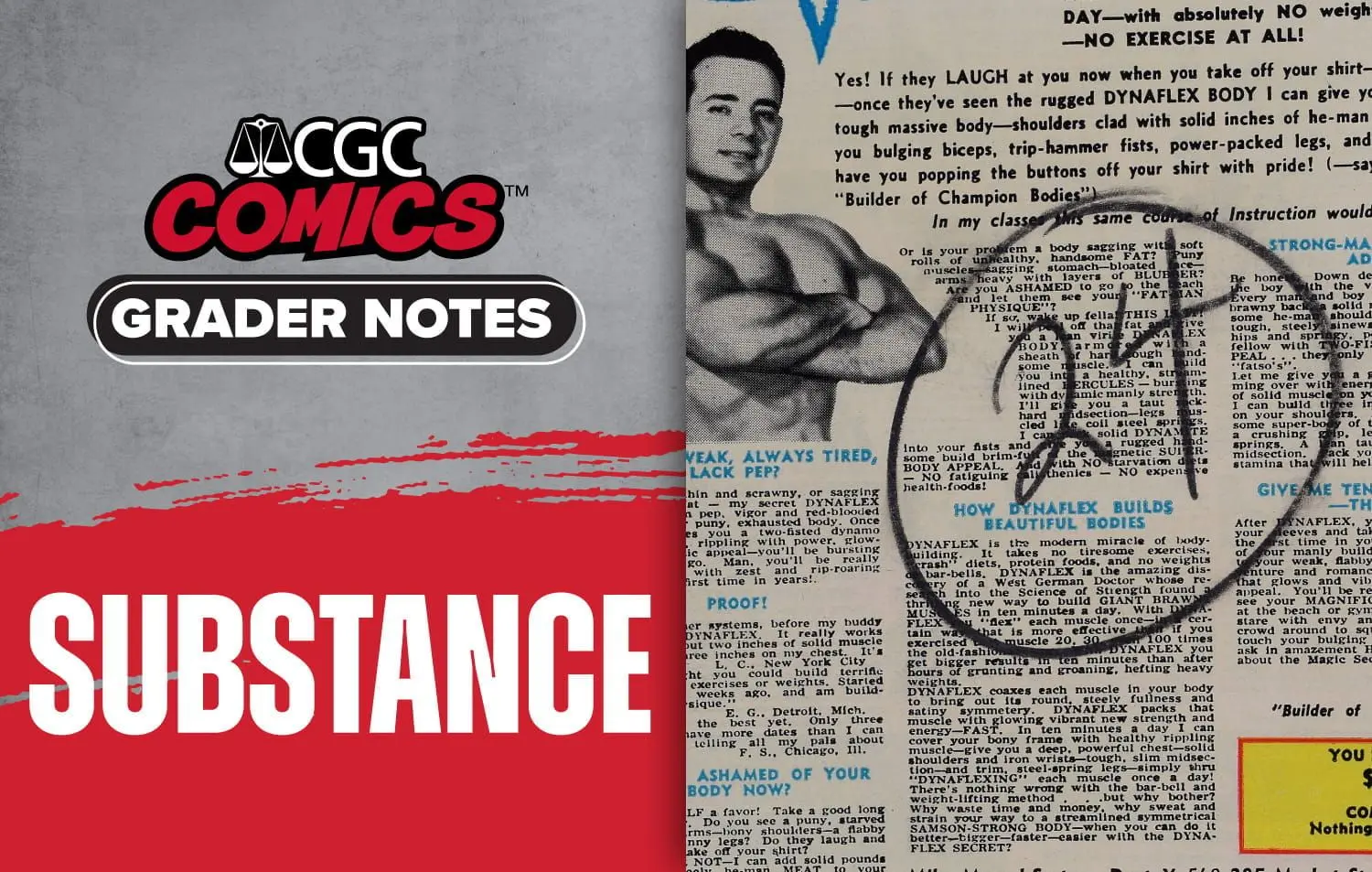 cgc grader notes guide substance 35f1a59113