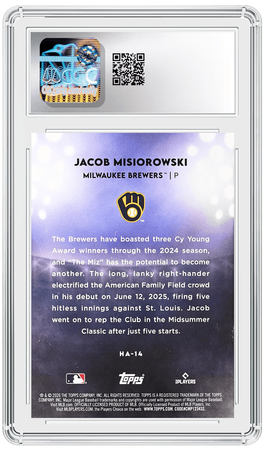 Jacob Misiorowski 10 6180206002 REV