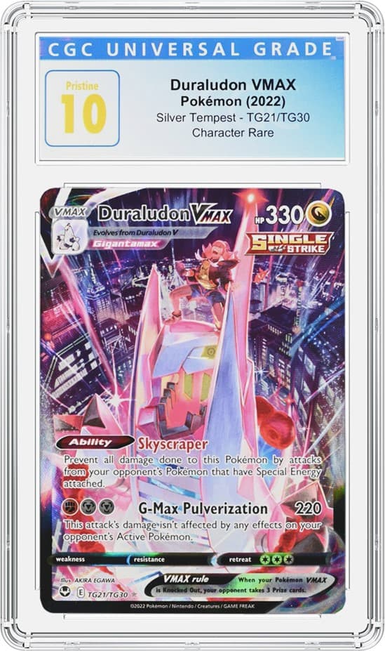 Duraludon VMAX_Pokemon 2022_Silver Tempest-TG21-TG30_Pristine 1020230112140301440.png
