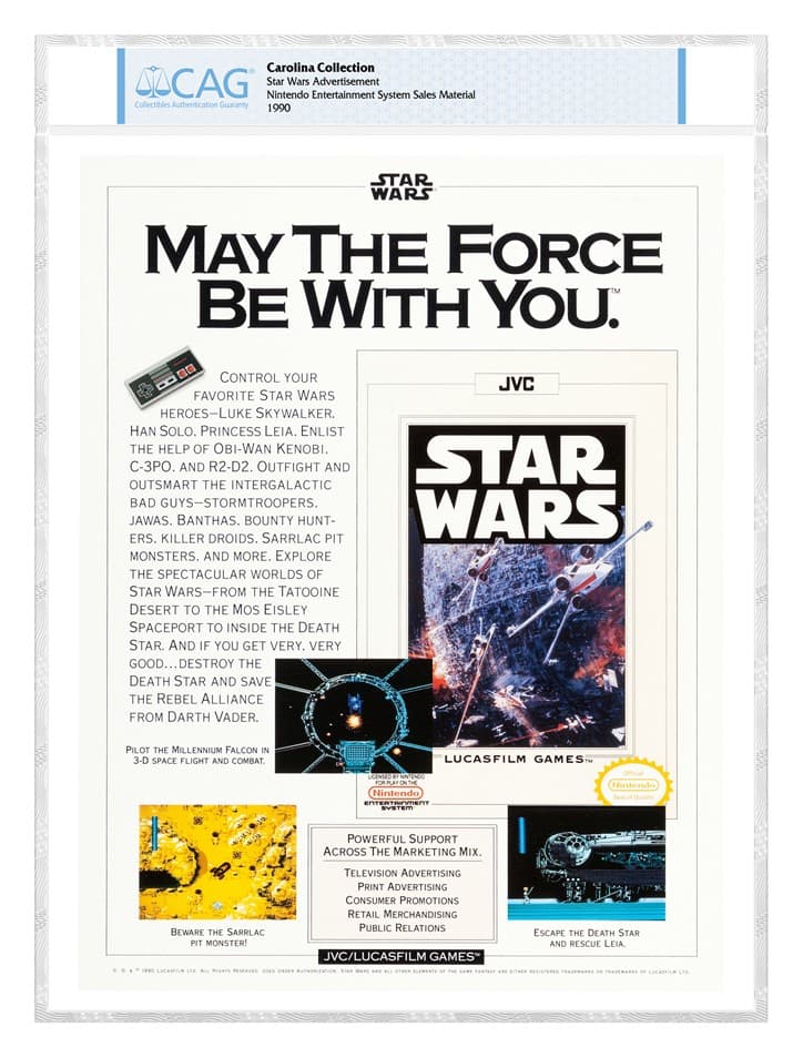 1990_StarsWarsAdvertisement_NintendoEntSystSalesMaterial_CarolinaCollection_Obv_OnWhite20230425203815898.jpg