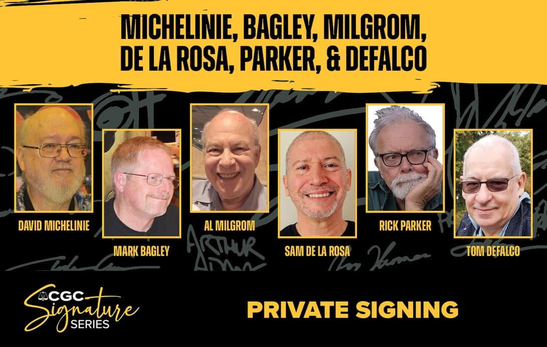 PR26-0291 Michelinie_ Bagley_ MilGrom_ _ DeLaRosa Signing Event Graphics_V2 (1)20260211133435156.jpg