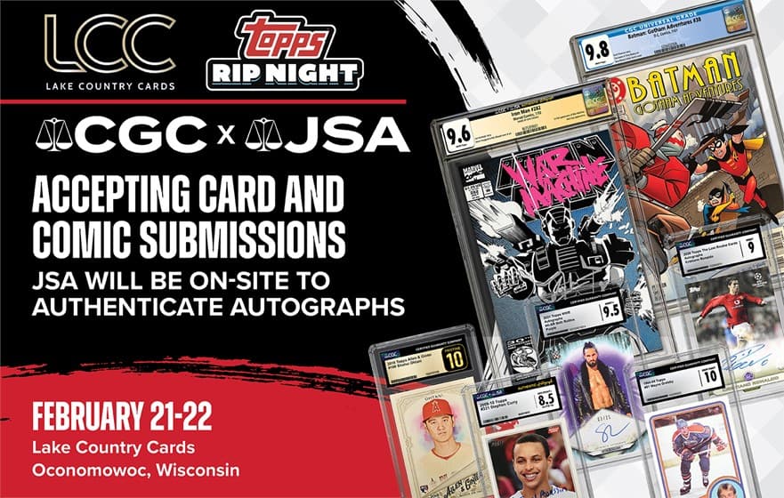 PROD-6010 CGC x JSA - Topps Rip Night at Lake Country Cards Article Graphic & SMI20250214155113431.png