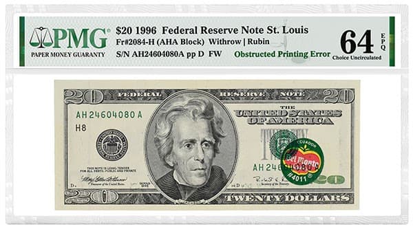 1996_20D_Federal_Reserve_Note_StLouis_Fr2084-H_AHA_Block_Withrow_Rubin_SN_AH24604080A_ppD_FW_v2_OnWhite_tb20201111122801975.jpg